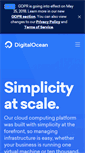 Mobile Screenshot of digitalocean.com